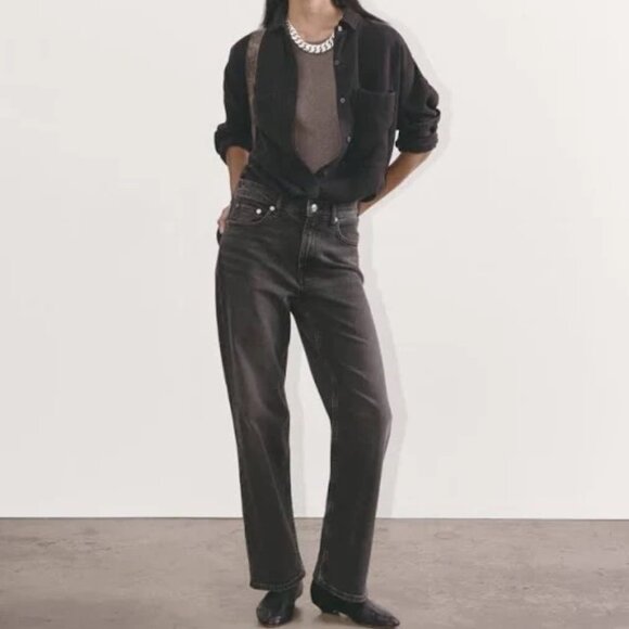 Everlane Denim - Everlane Women's High Rise Straight Jeans